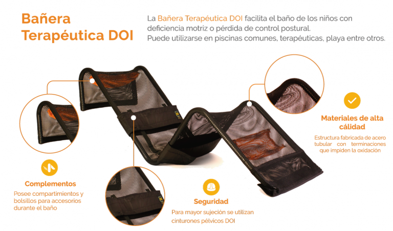 Bañera terapeutica talla DOI