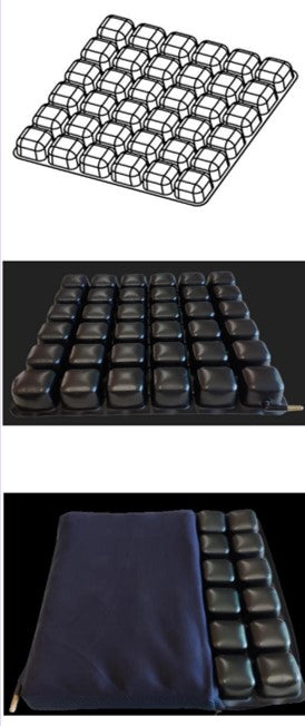 Cojín antiescara de flotación seca Premium