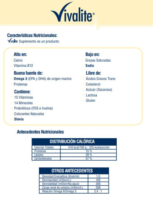 Suplemento vivalite gold 900g