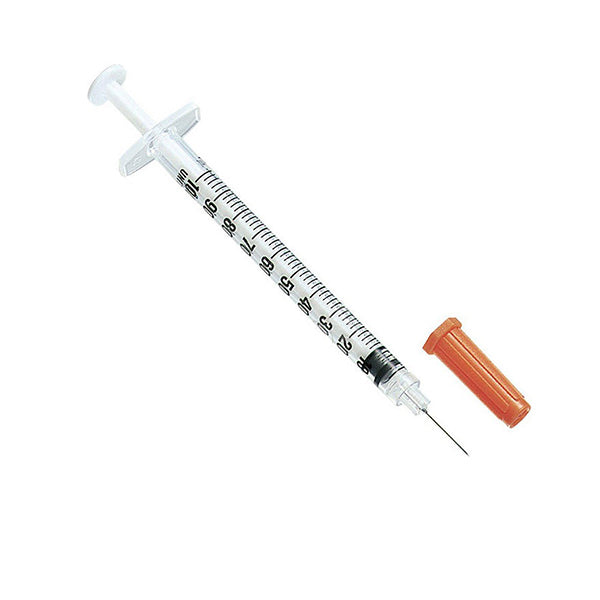 Jeringa de insulina 100 UI x 100 unid