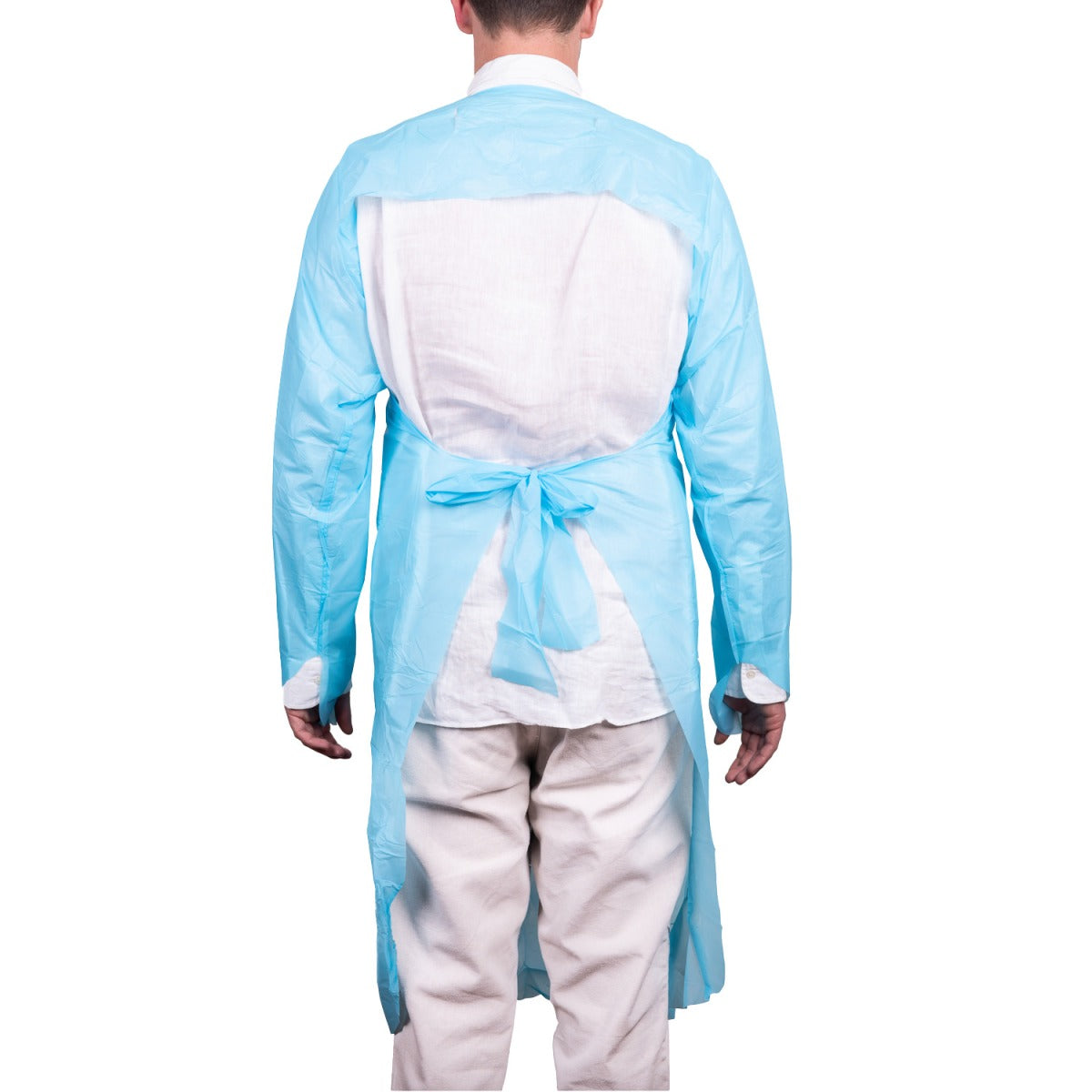 Pechera plástica con manga y ojal en pulgar Cranberry