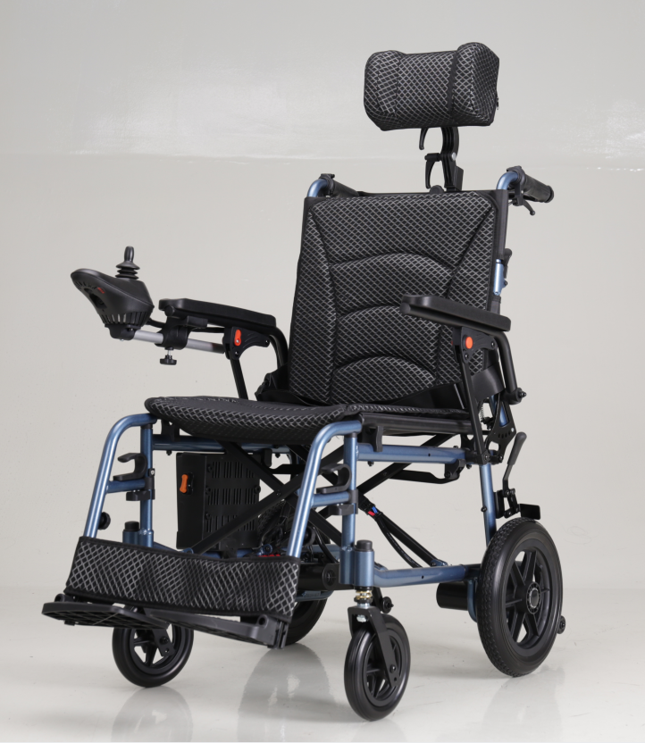 Silla de ruedas eléctrica reclinable de aluminio Delta111AB