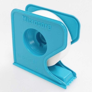 Tela adhesiva micropore blanca con dispensador 3M  unidad