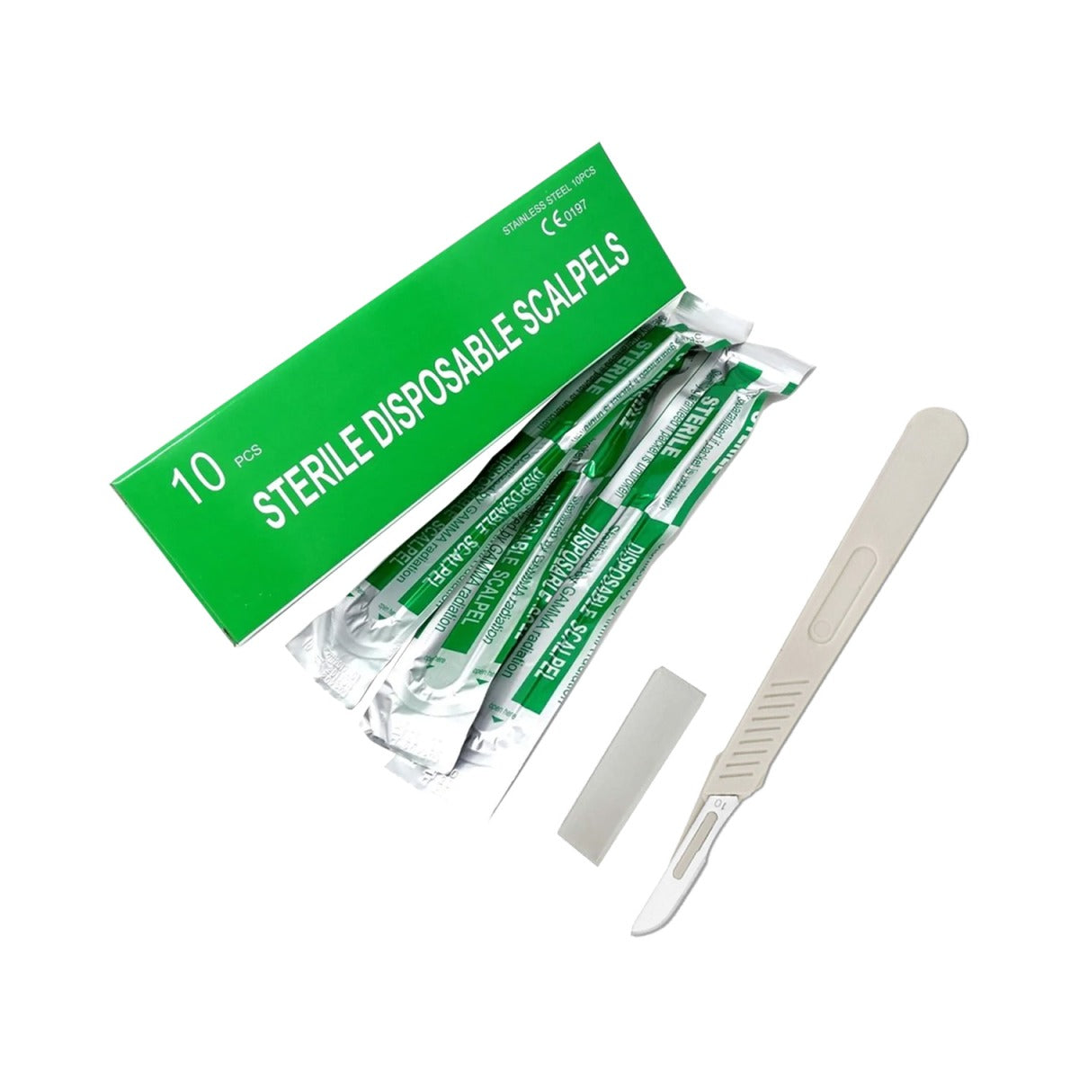 Hoja de bisturí con mango