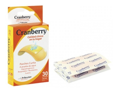 Parche curita resistente al agua Cranberry